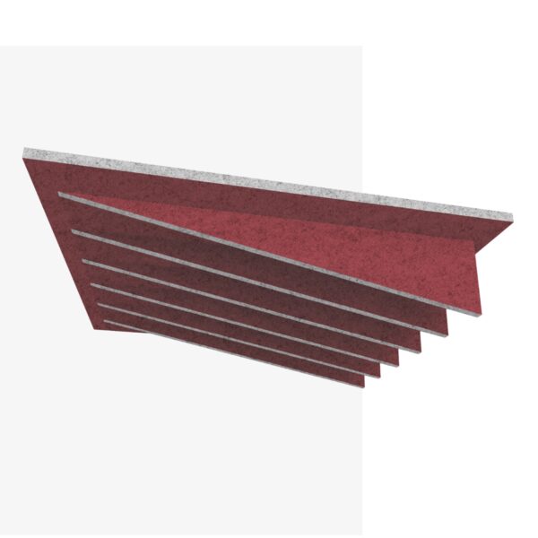Hush_Ceiling Tiles_Tapered_Watermelon