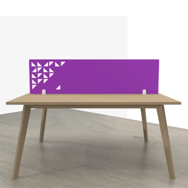 Hush_Desk Divider_Hypotenuse_Lilac