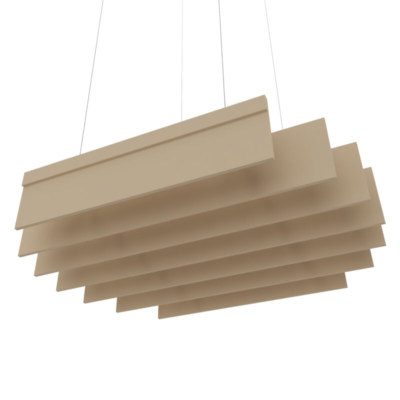 Hush_Linear Baffles_Circ_Square_Mocha