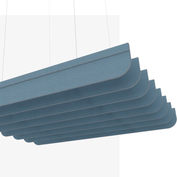 Hush_Linear Baffles_Rect_Quadrant