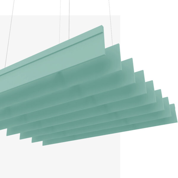 Hush_Linear Baffles_Rect_Square_Crystal