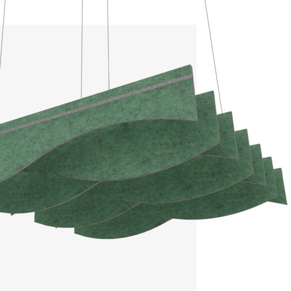 Hush_Linear Baffles_Rect_Wave_